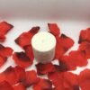 Bougie "love you" blanche parfum "rouge de fruits"